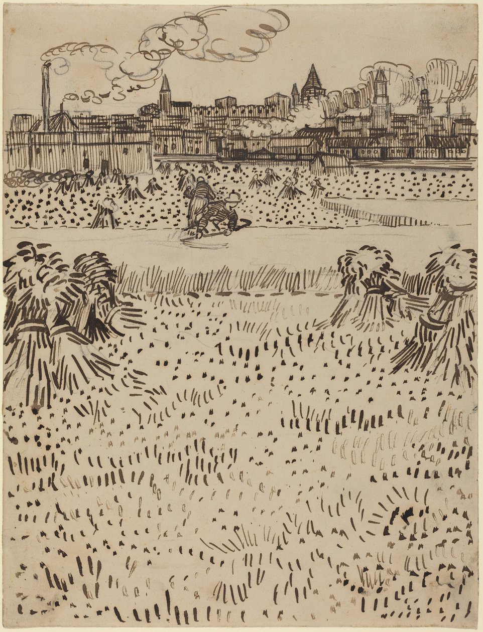 Il Raccolto da Vincent van Gogh