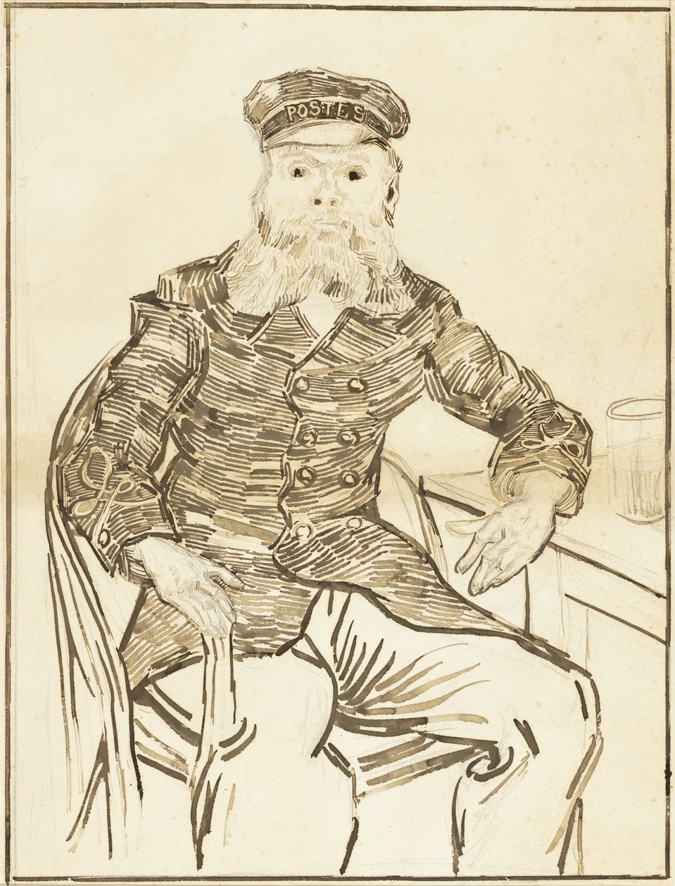 Il postino Joseph Roulin da Vincent van Gogh