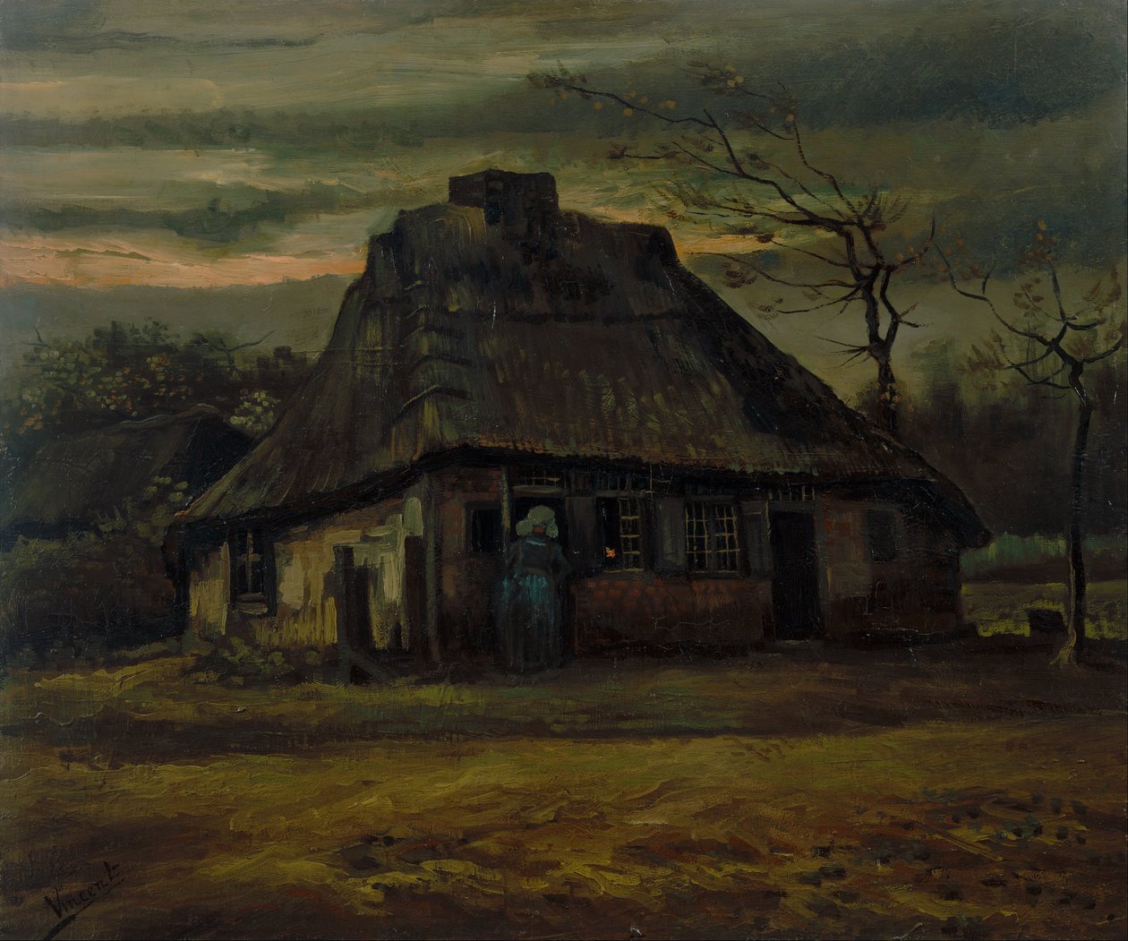 Il cottage da Vincent van Gogh