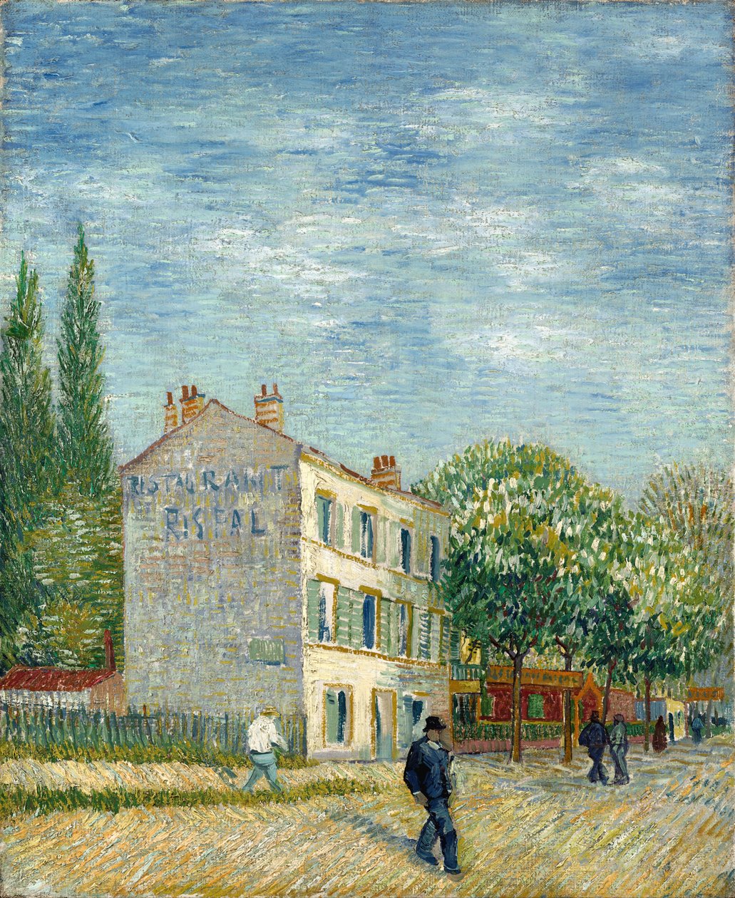 Il ristorante Rispal ad Asnières da Vincent van Gogh