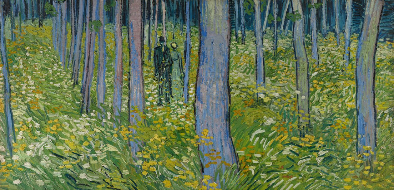 Sottobosco con due figure da Vincent van Gogh