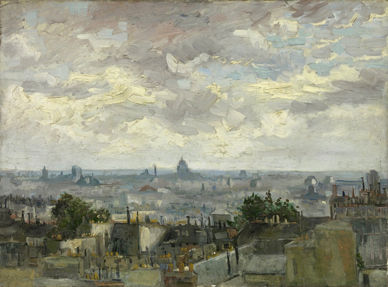 Veduta di Parigi da Vincent van Gogh