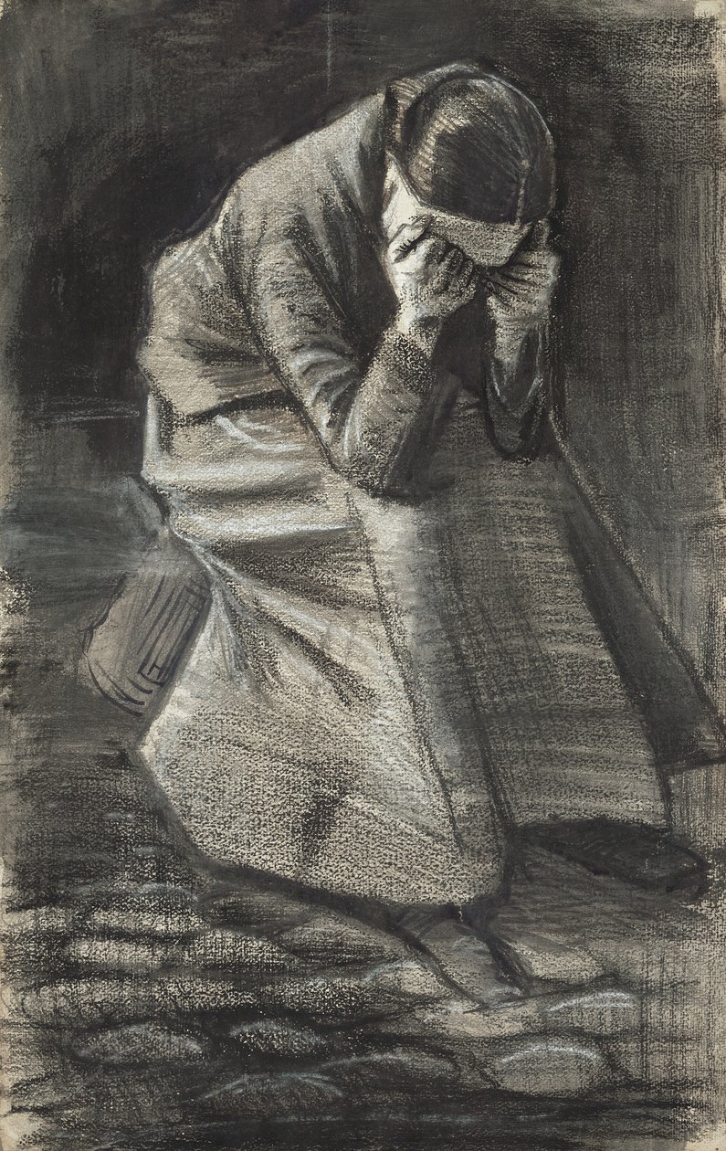 Donna Piangente, 1883 da Vincent van Gogh