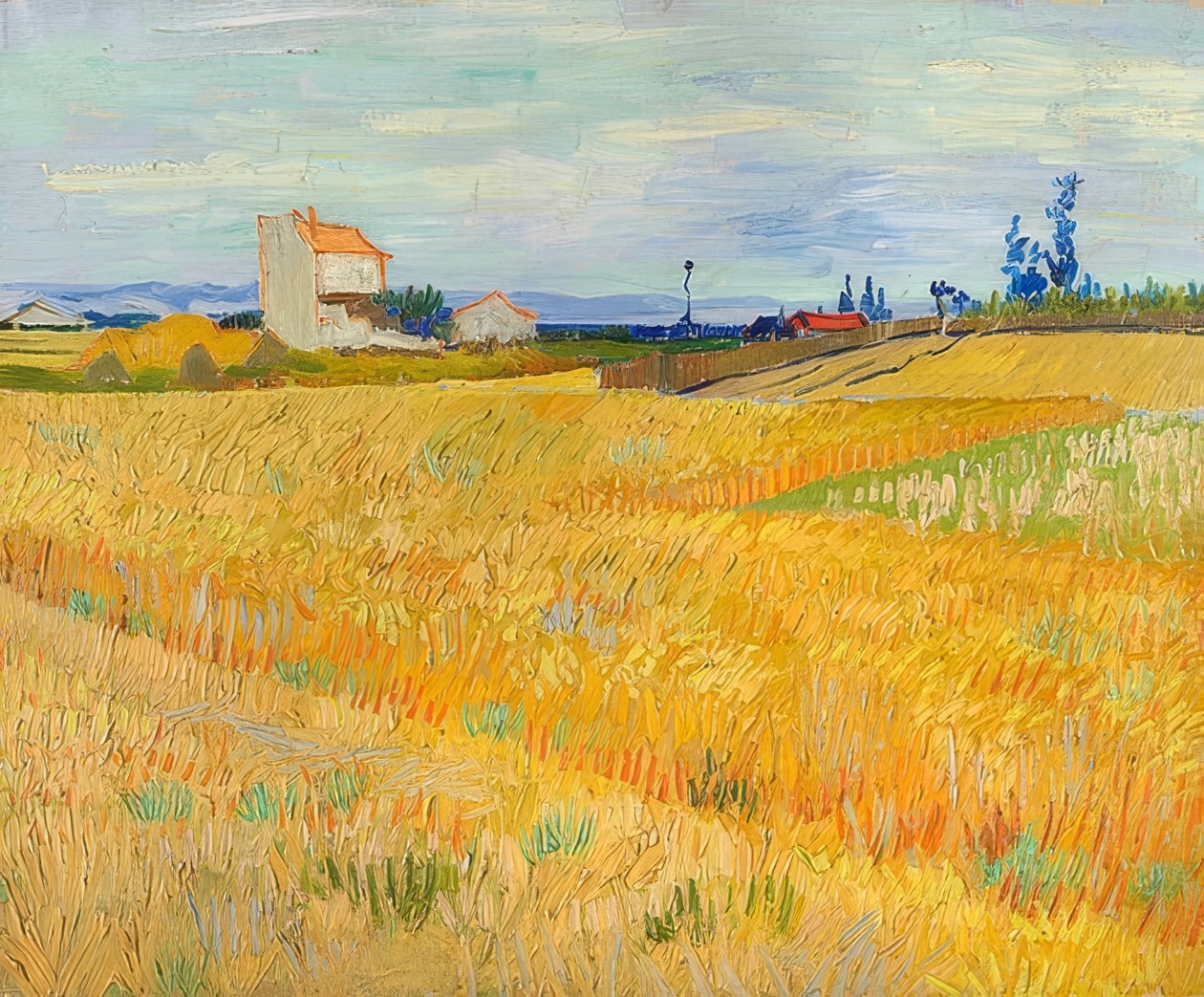 Campo di grano da Vincent van Gogh