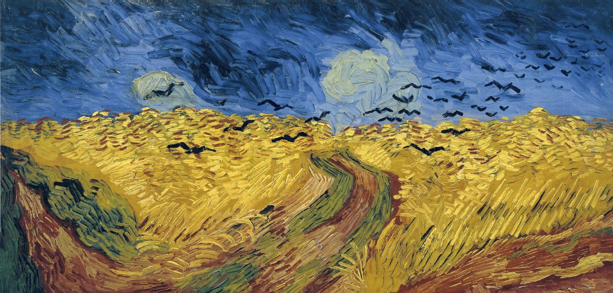 Campo di grano con corvi da Vincent van Gogh