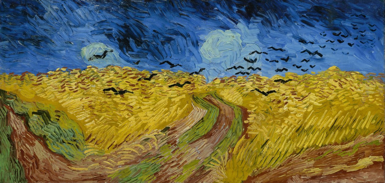 Campo di grano con corvi da Vincent van Gogh