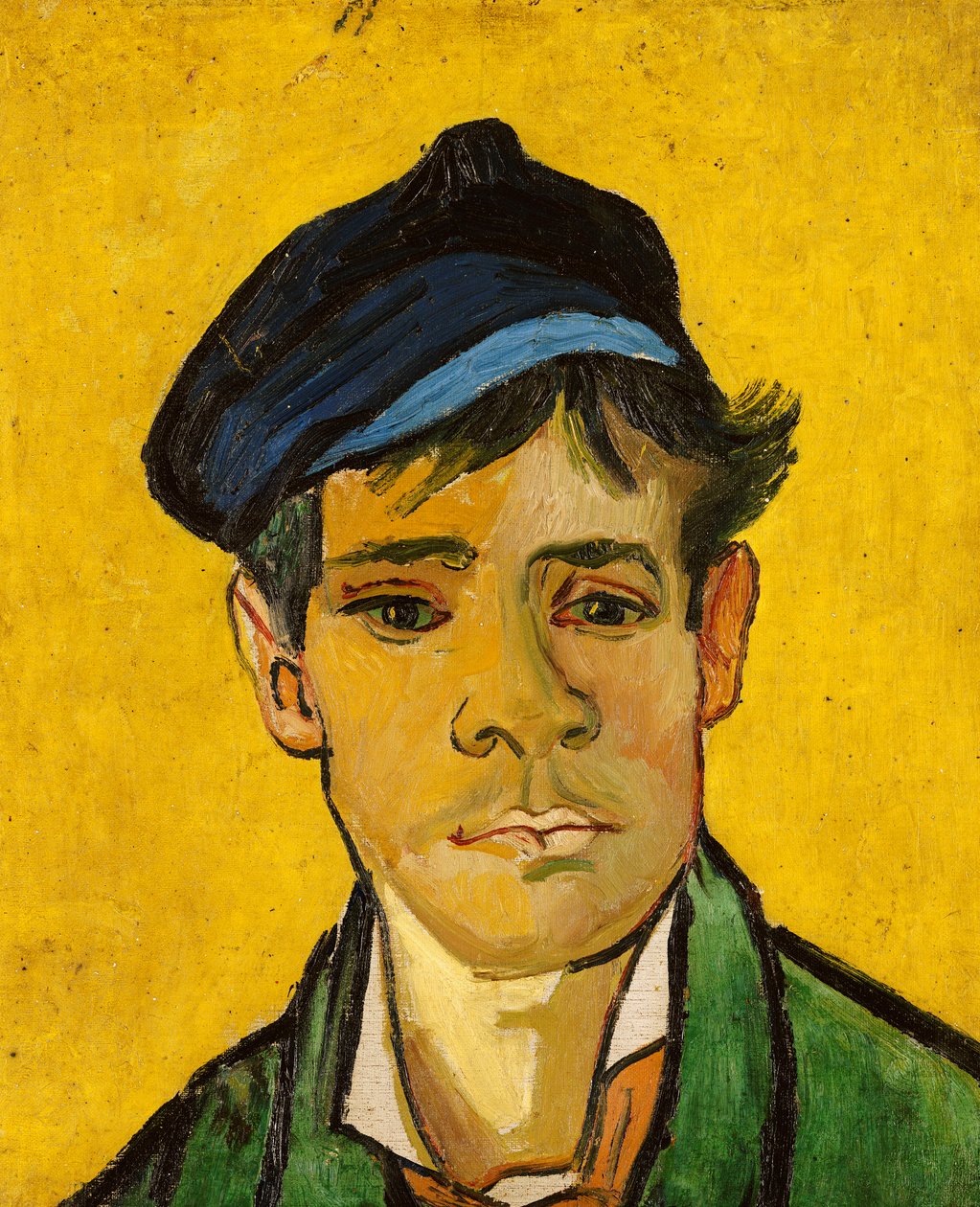 Giovane uomo con cappello, 1888 da Vincent van Gogh