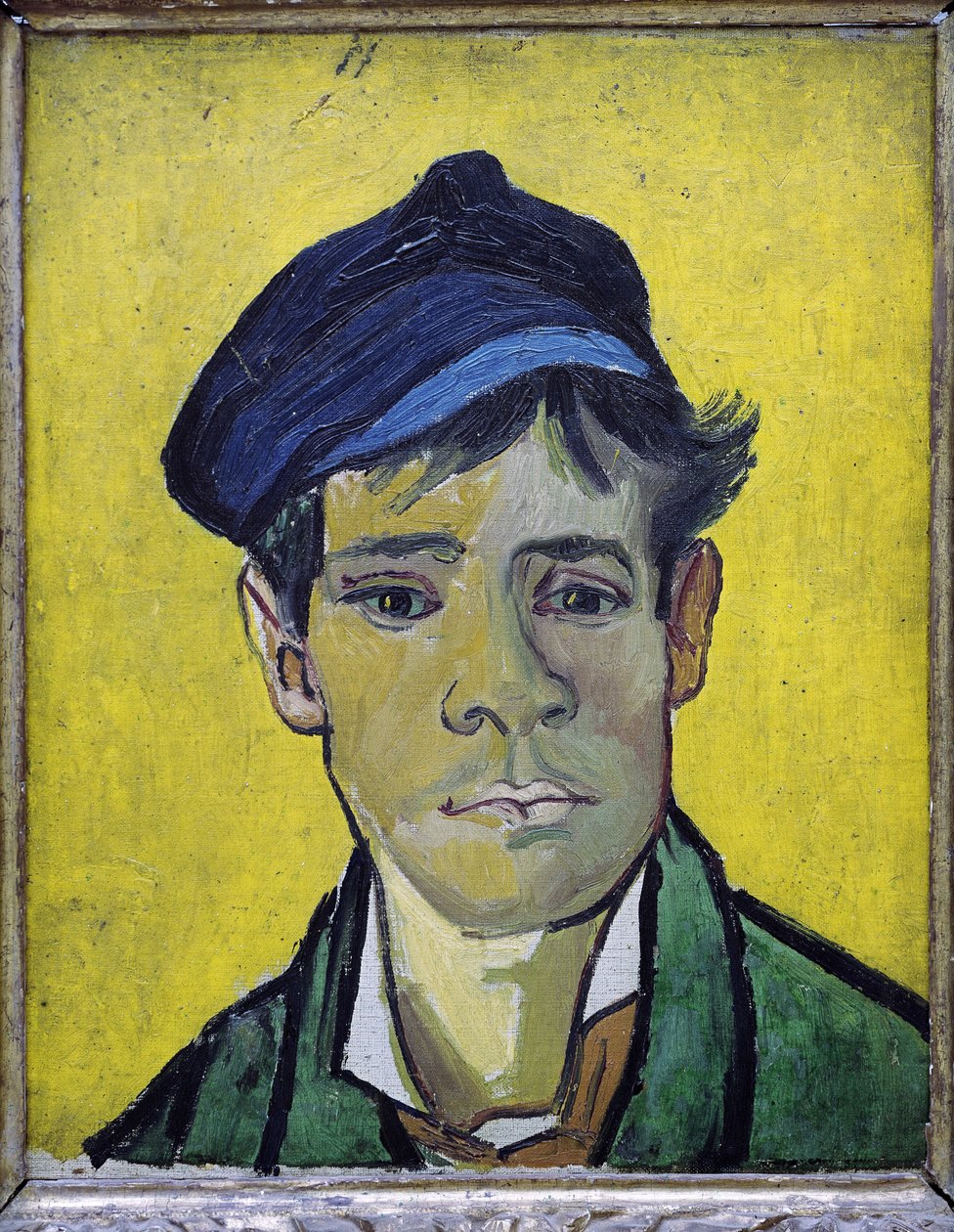 Giovane uomo con cappello da Vincent van Gogh