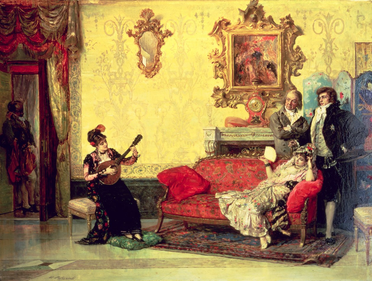Il concerto da Vincente Gonzalez Palmaroli