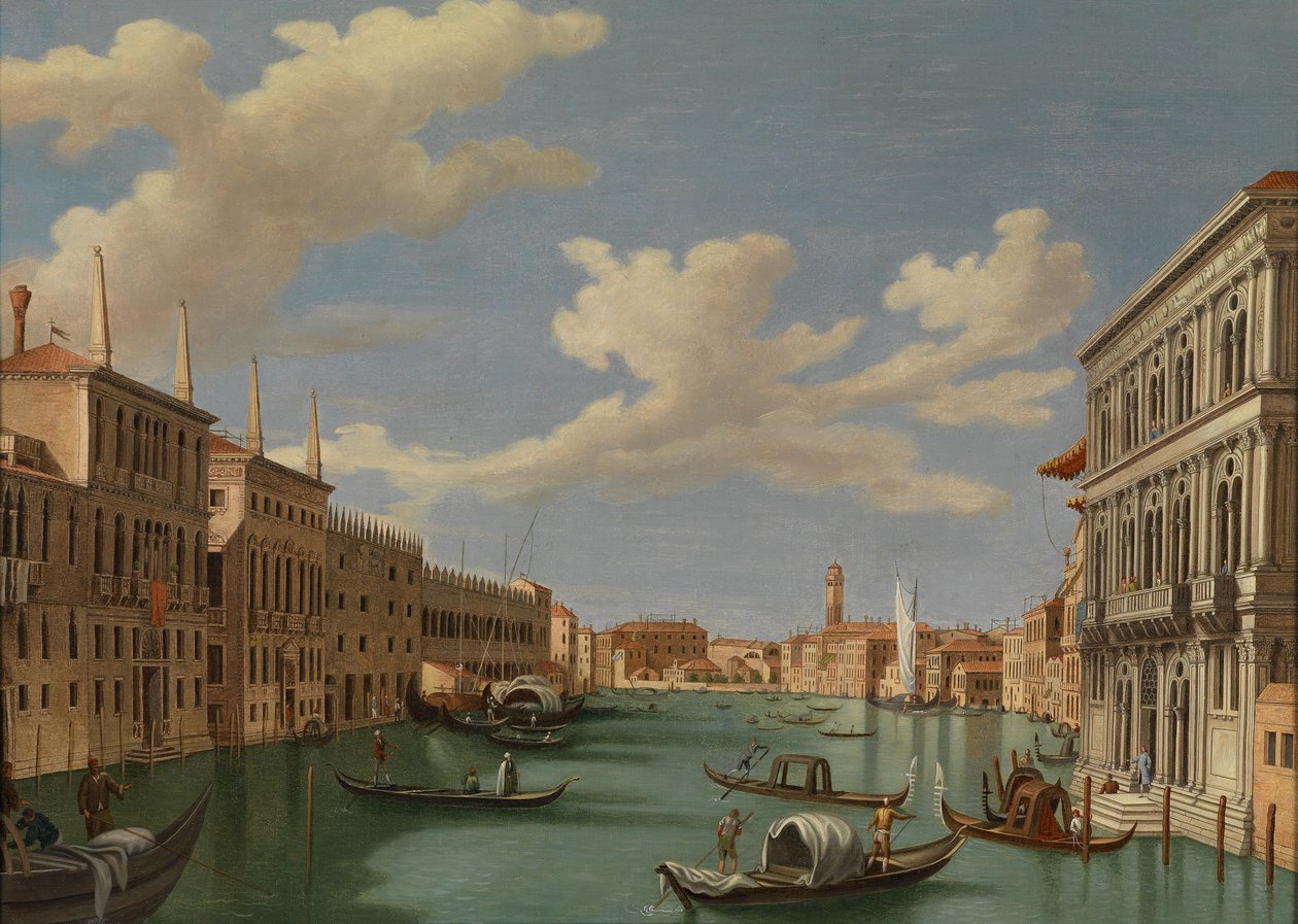 Veduta veneziana, vista dalla Ca