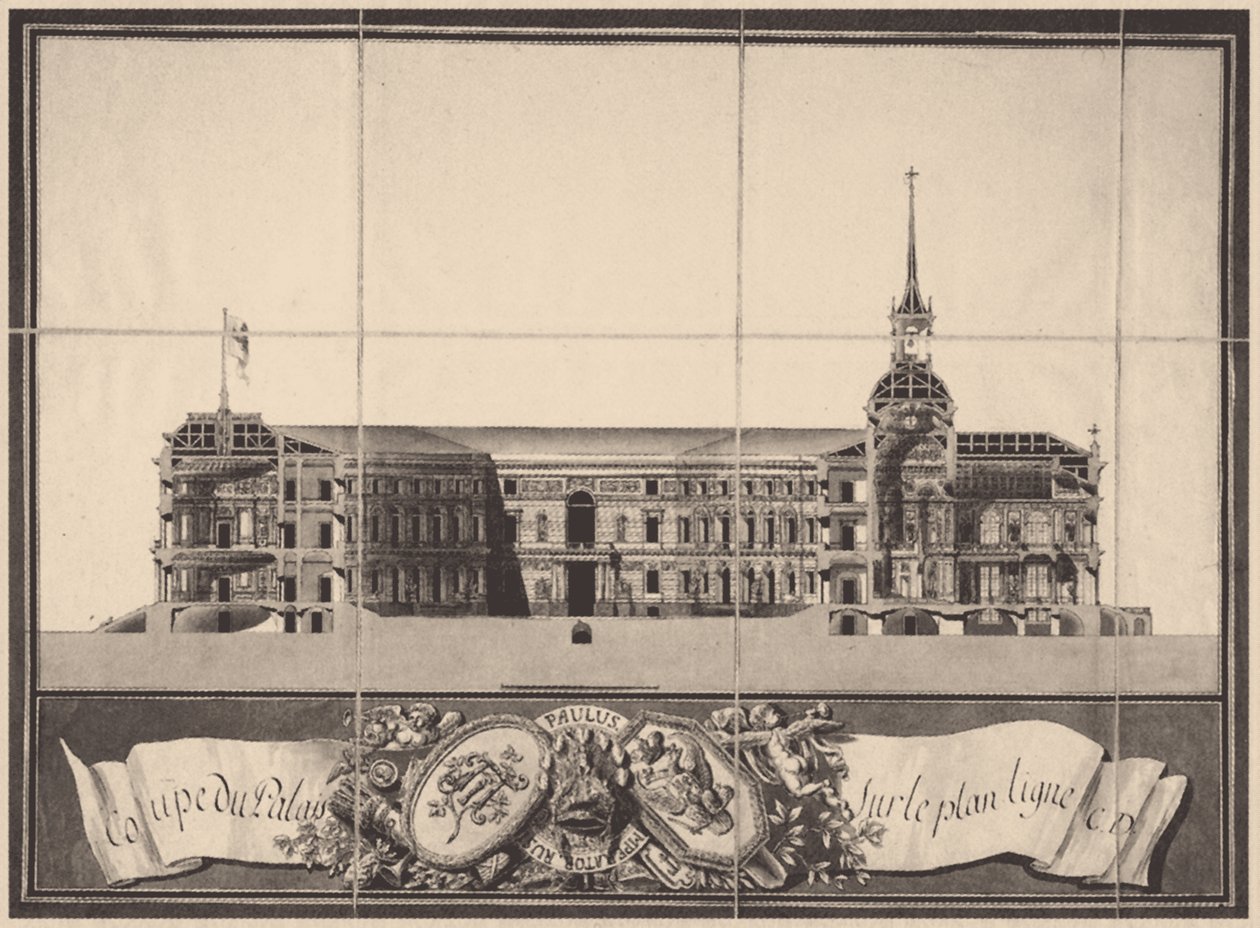 Castello di San Michele a San Pietroburgo, 1797 da Vincenzo Brenna
