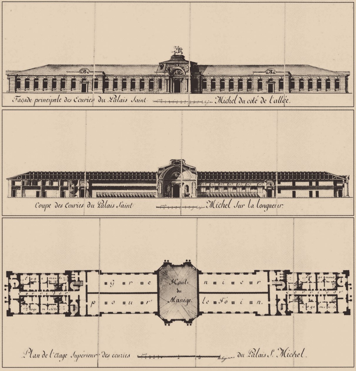 Castello di San Michele a San Pietroburgo, 1797 da Vincenzo Brenna