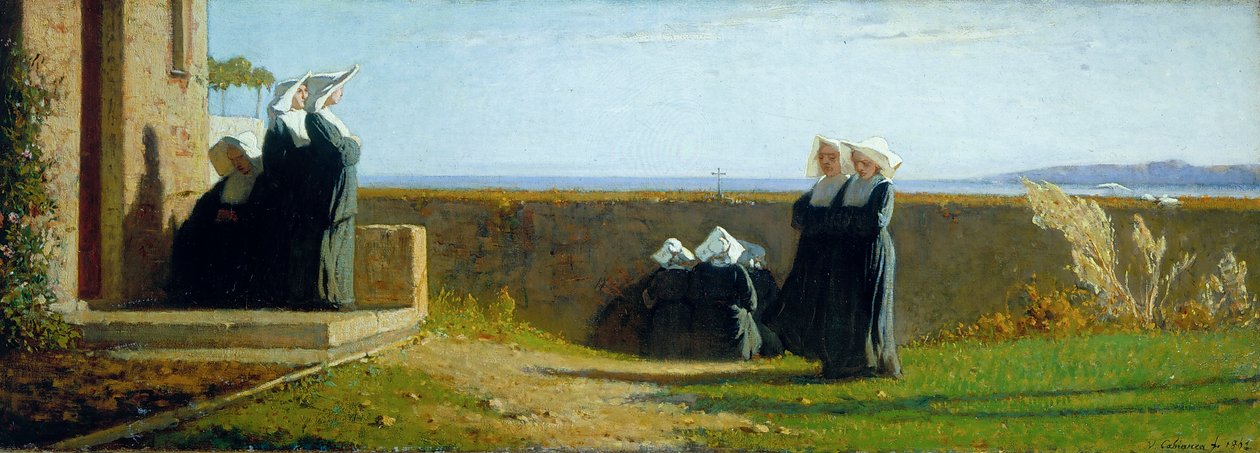 Le suore o Al mattino da Vincenzo Cabianca