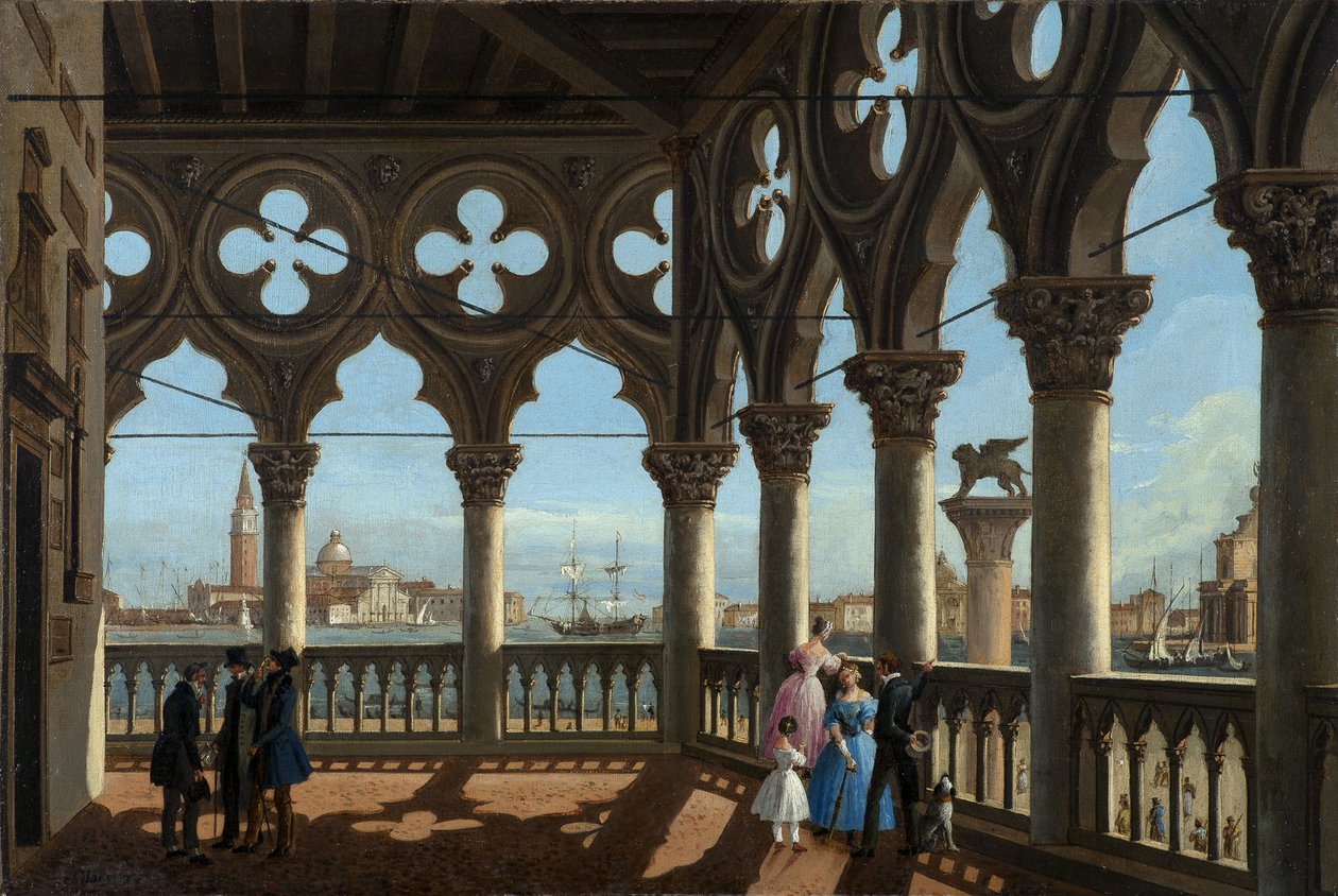 Loggia del Palazzo Ducale da Vincenzo Chilone