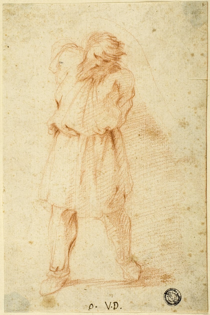 Figura con braccia legate dietro la schiena da Vincenzo Dandini