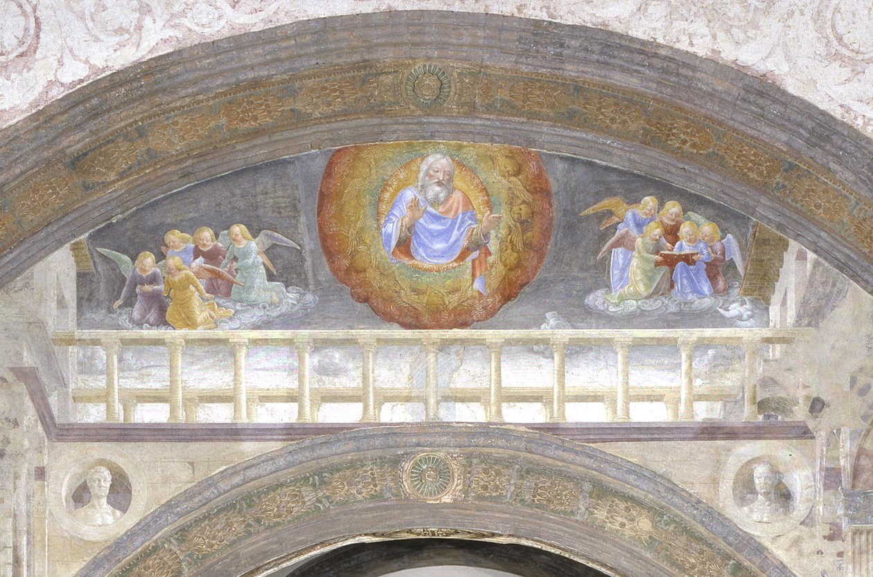 Dio e cherubini da Vincenzo Foppa
