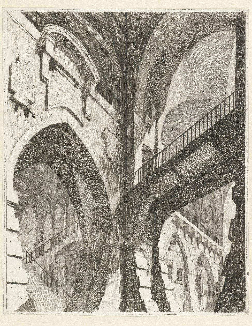 Interno di un edificio da Vincenzo Mazzi