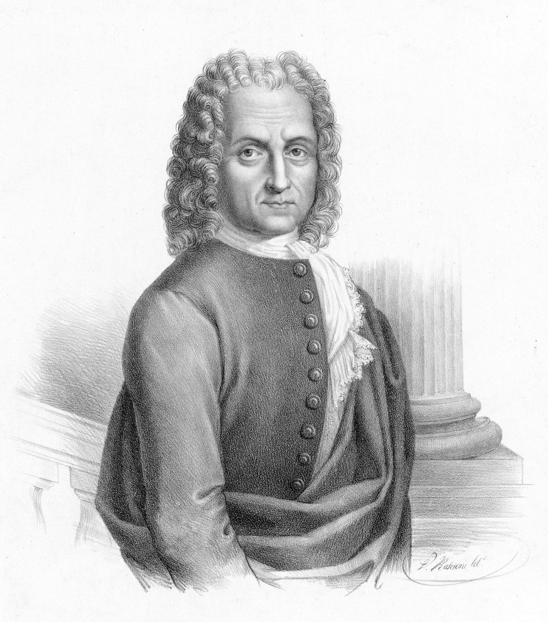 Benedetto Marcello by Vincenzo Roscioni da Vincenzo Roscioni