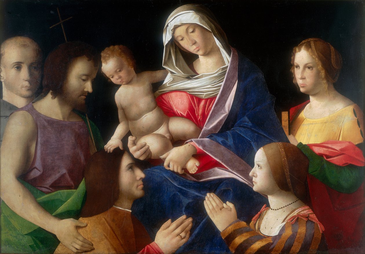Madonna con Bambino e Santi da Vincenzo di Biagio Catena