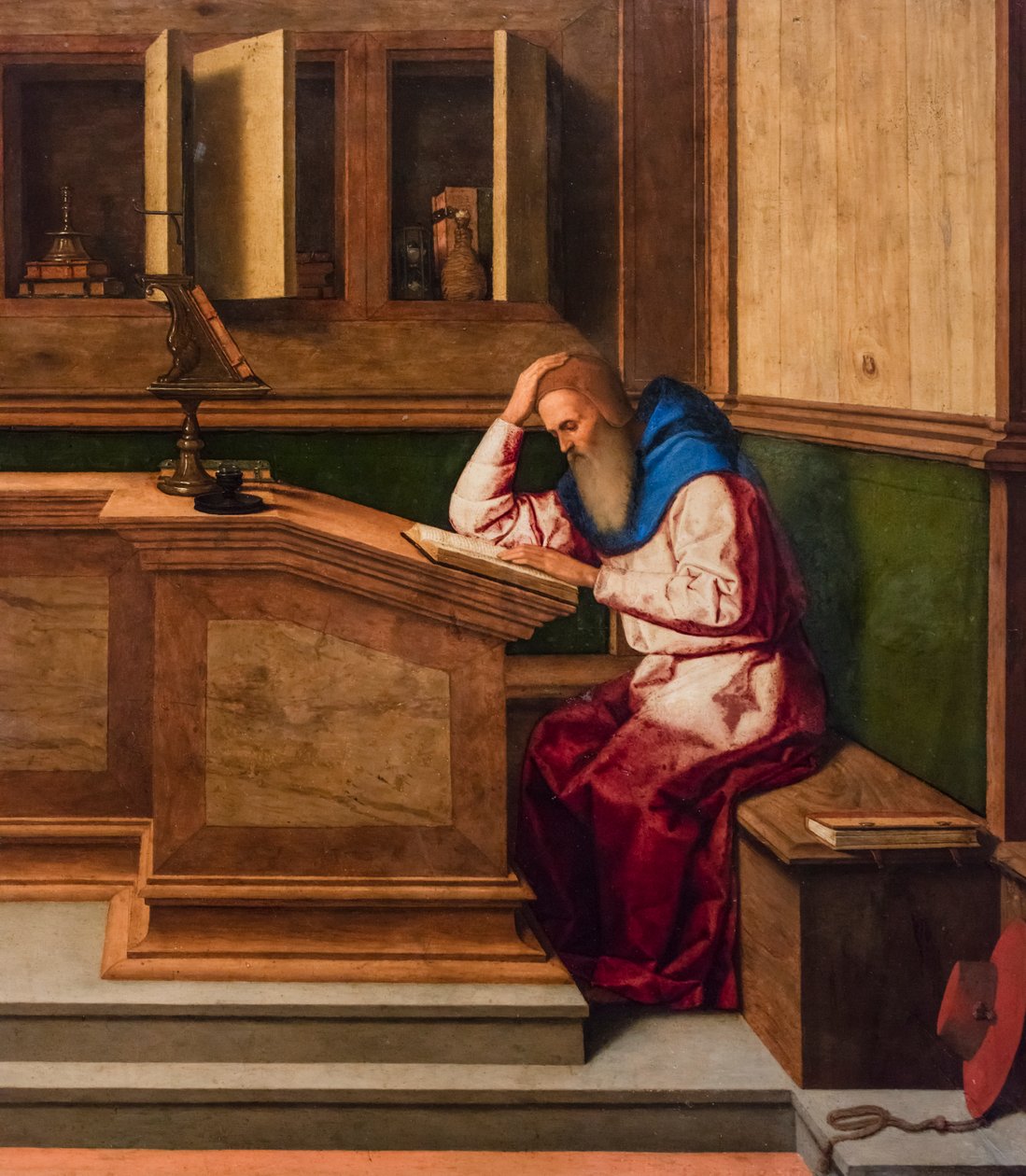 San Girolamo nello studio, 1515-1520 circa (tecnica mista su pioppo) da Vincenzo di Biagio Catena