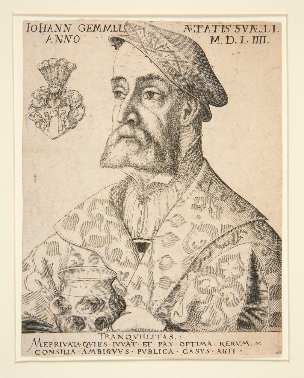 Ritratto di Joannes Gemmel da Virgil Solis