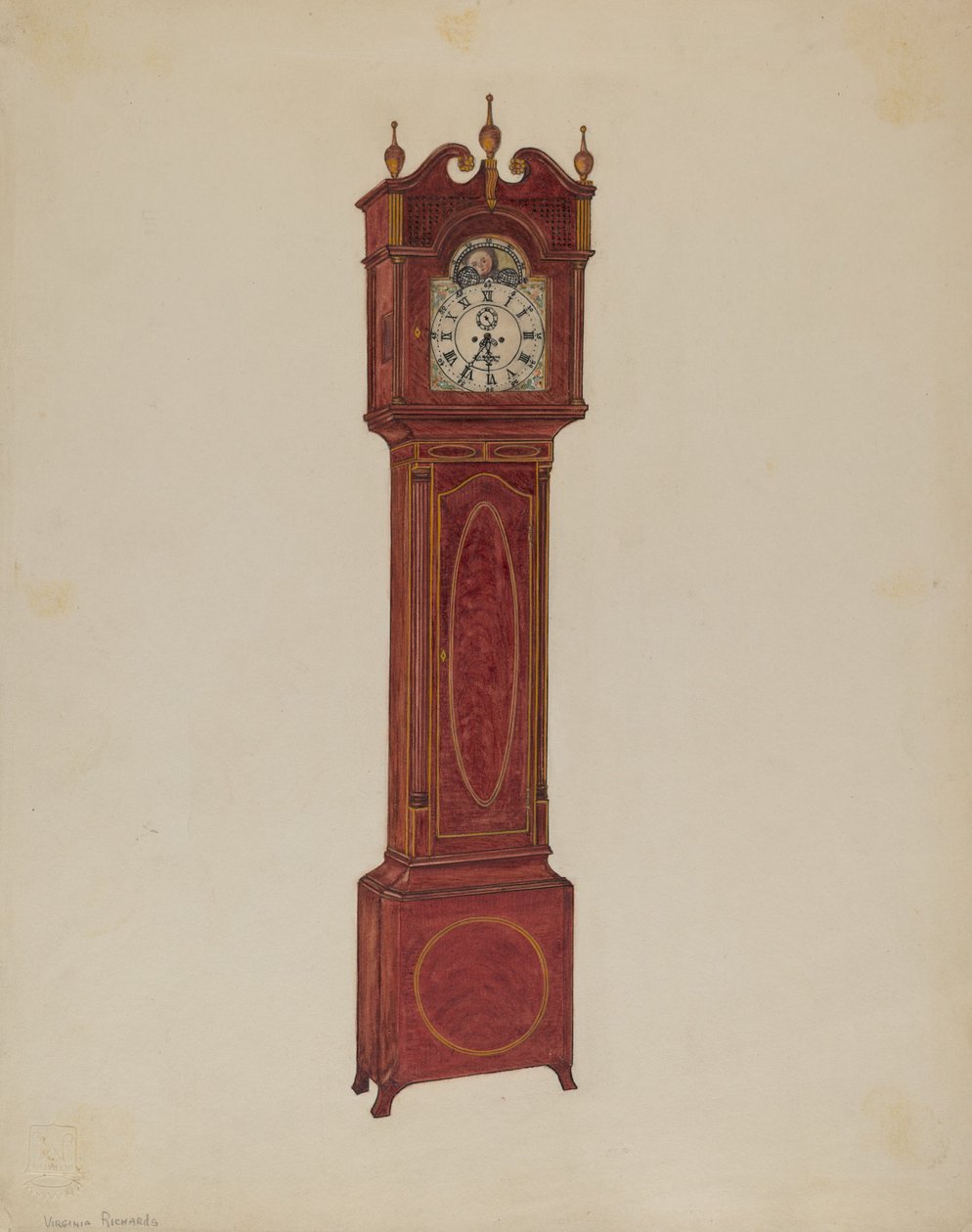 Orologio, alto da Virginia Richards