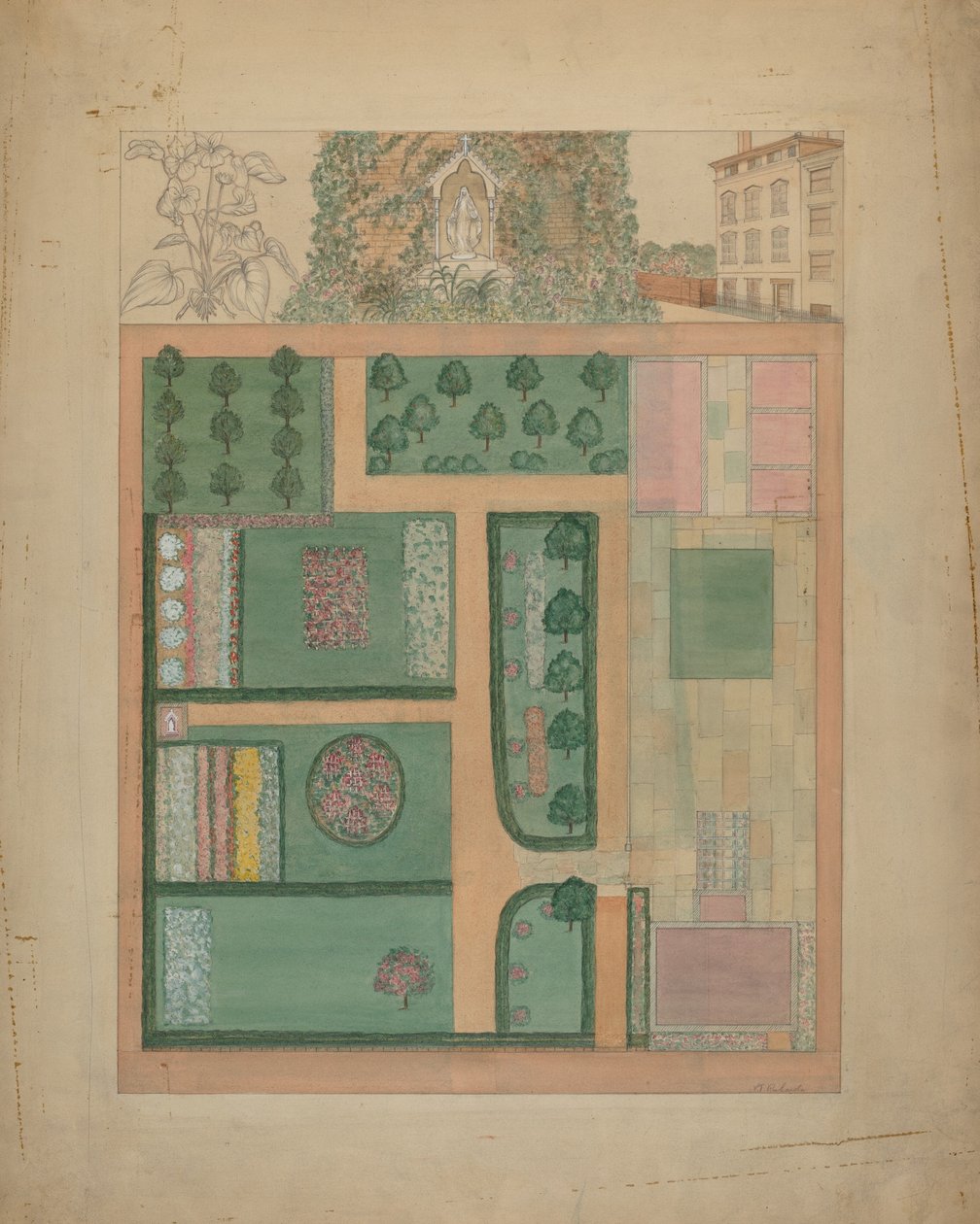 Terreni di Parmentier, c. 1936 da Virginia Richards