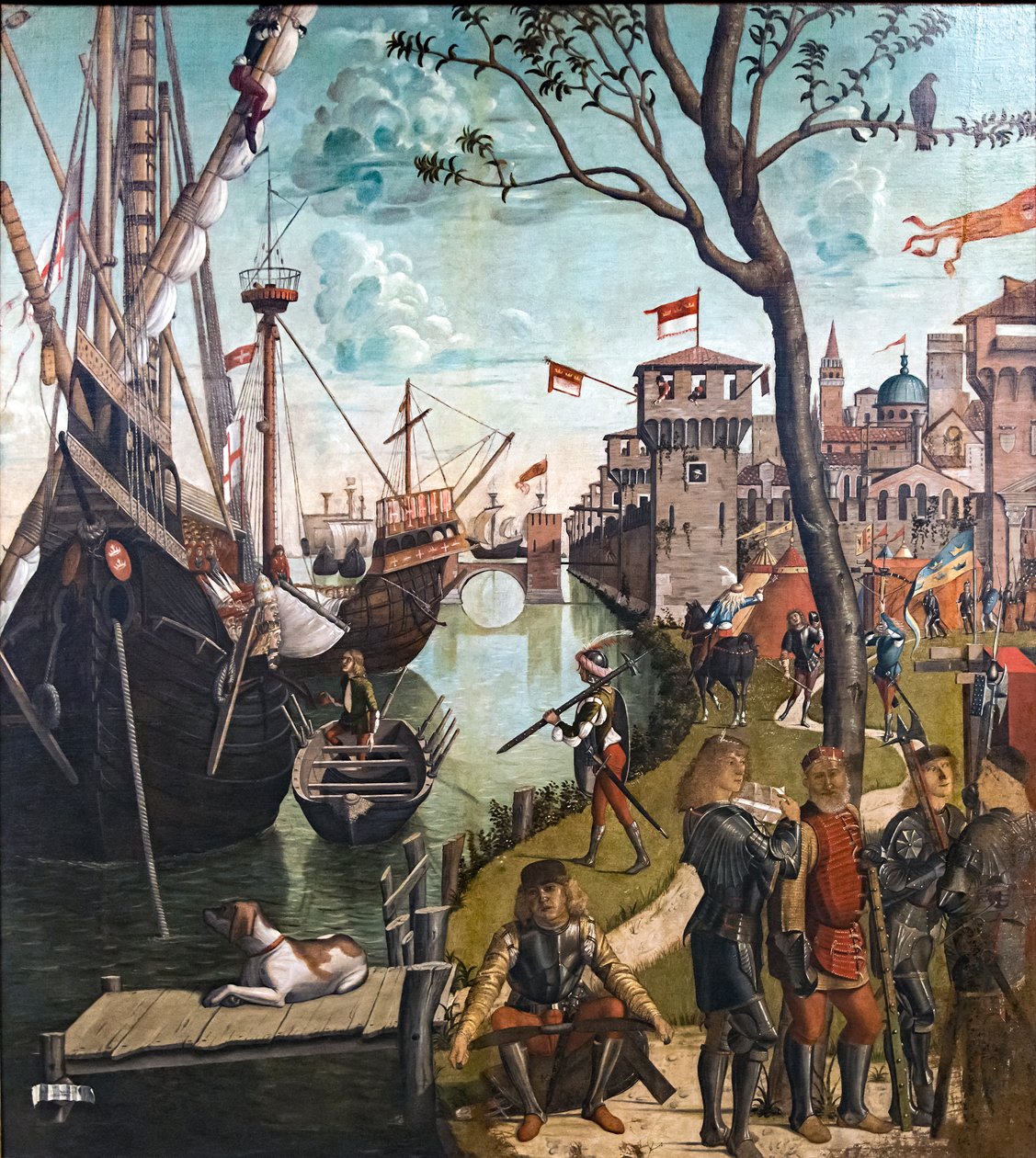 Arrivo a Colonia da Vittore Carpaccio
