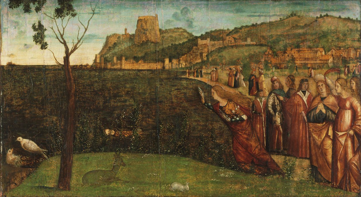 Carpaccio - La metamorfosi di Alcyone, 1502-1507 ca. da Vittore Carpaccio