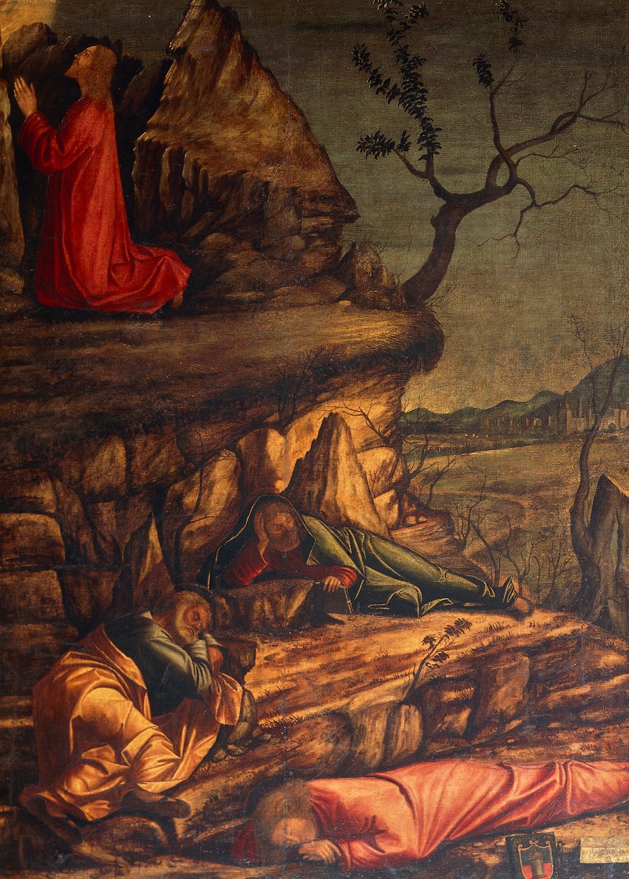 Gesù nel Giardino del Getsemani o Preghiera nel Giardino da Vittore Carpaccio