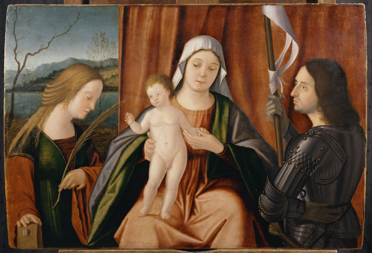 Madonna col Bambino e i santi Caterina d