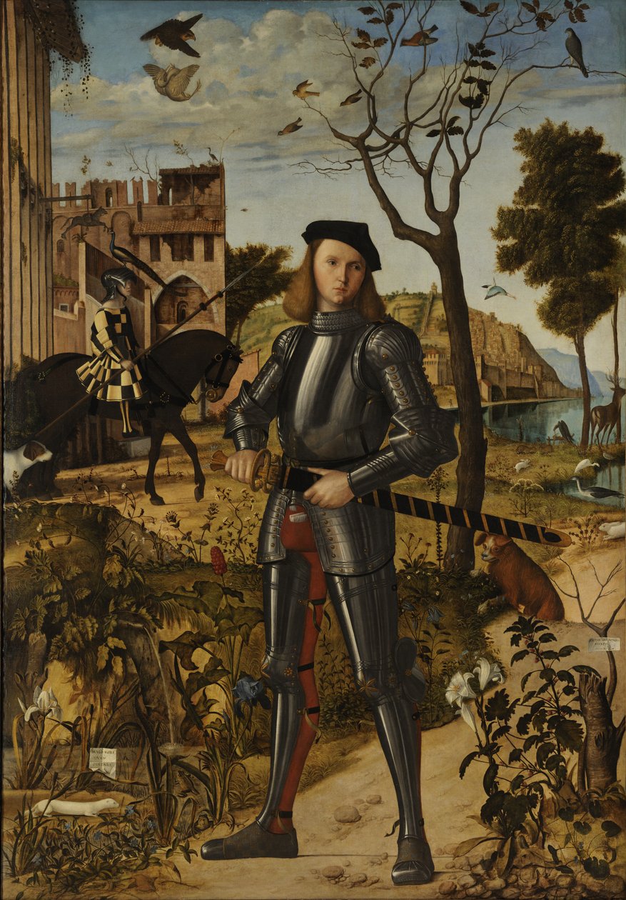 Ritratto di un cavaliere da Vittore Carpaccio
