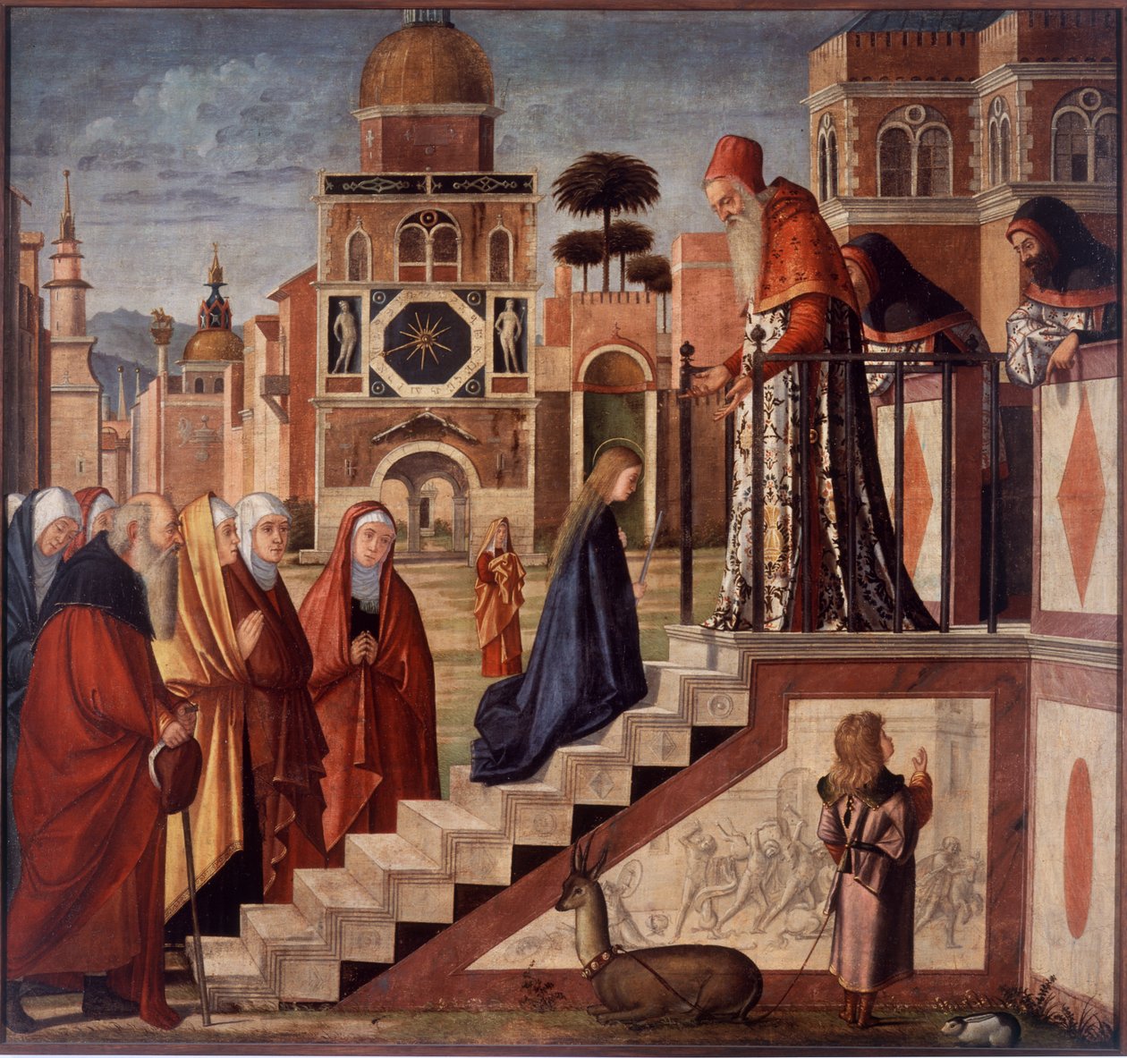 Presentazione della Vergine al Tempio da Vittore Carpaccio