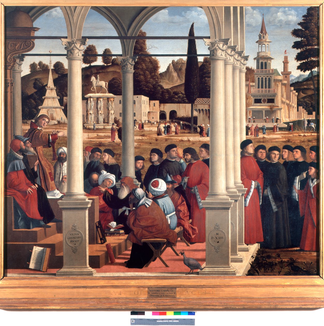 Disputa di Santo Stefano con gli anziani del Sinedrio da Vittore Carpaccio