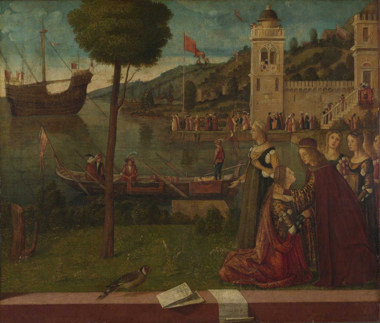 La partenza di Ceyx da Vittore Carpaccio