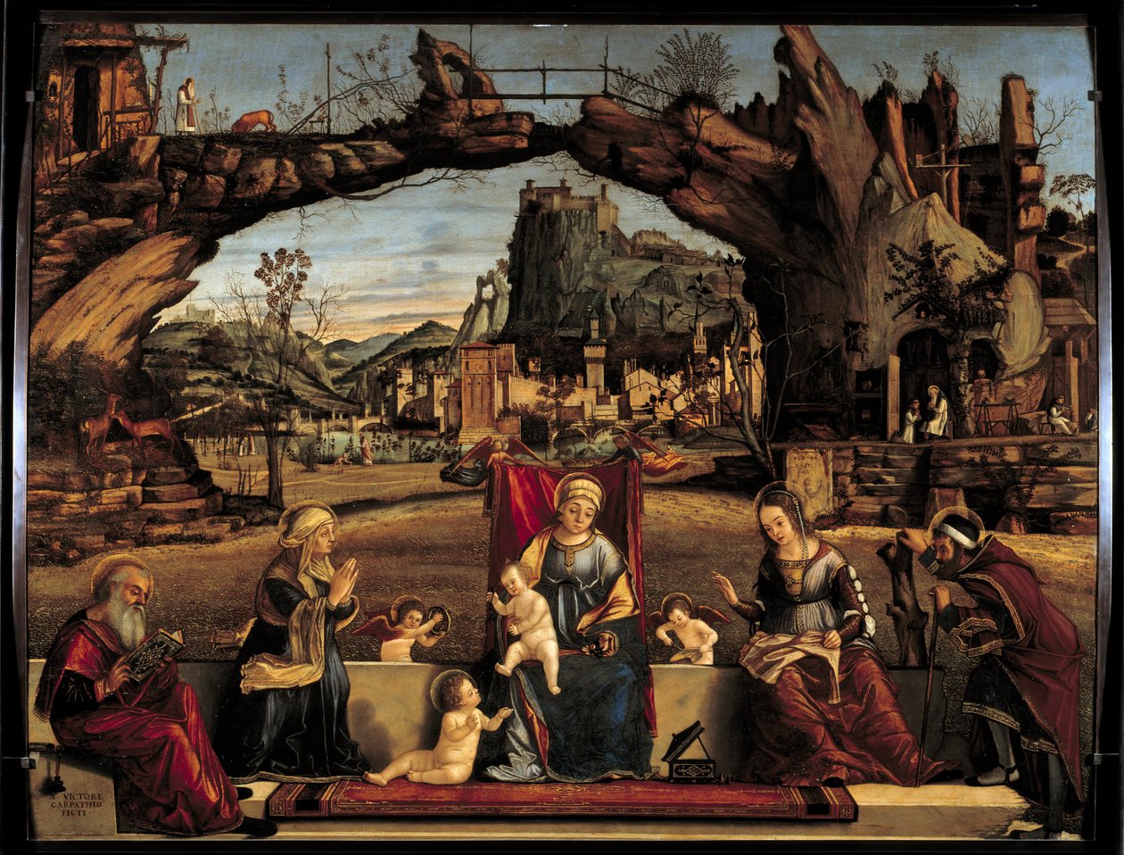 La Sacra Conversazione da Vittore Carpaccio