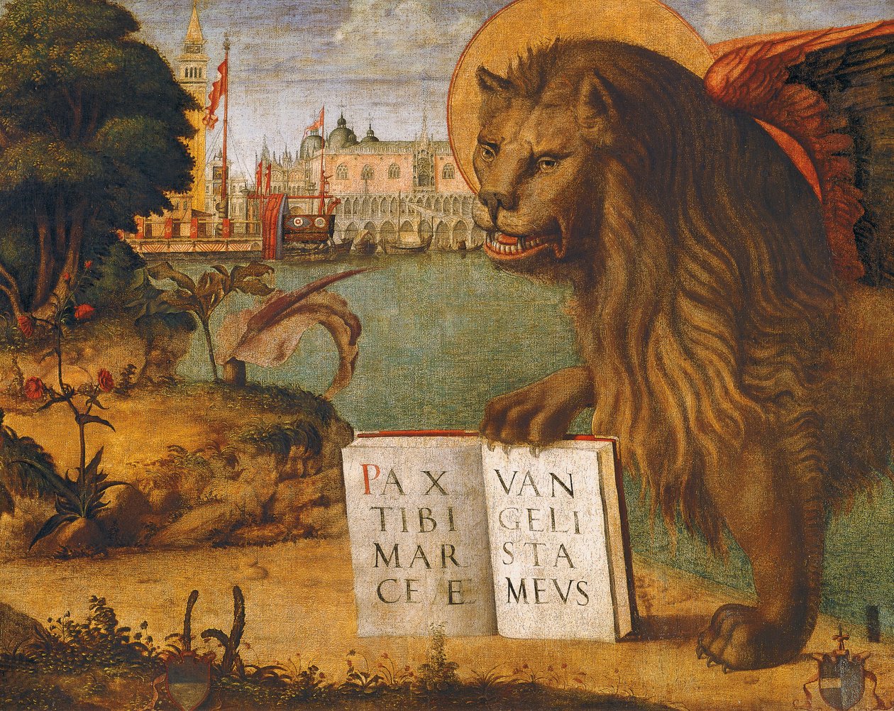 Il Leone di San Marco da Vittore Carpaccio