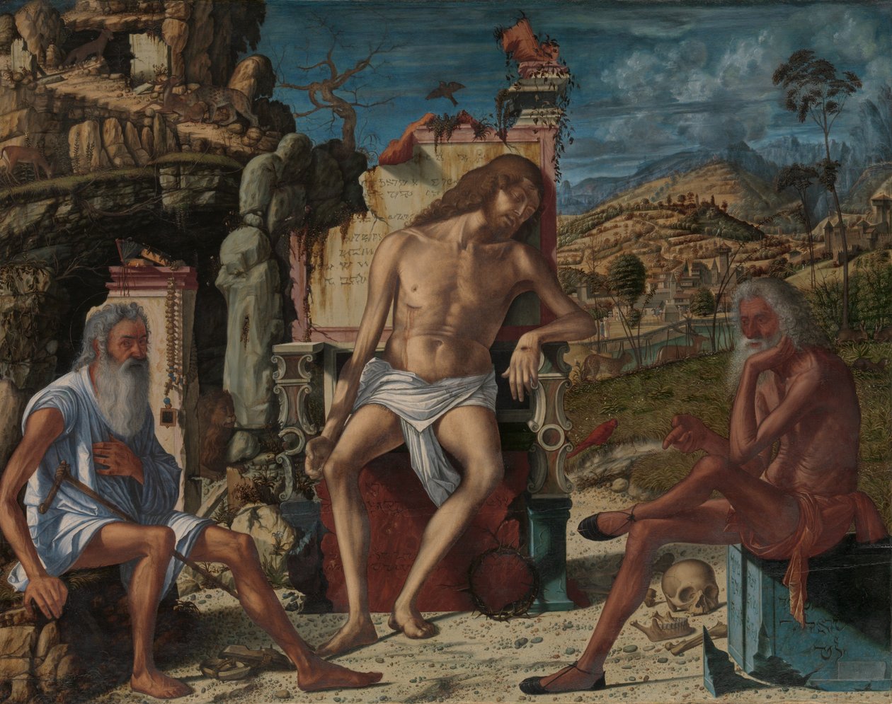 La meditazione sulla passione, ca. 1490 da Vittore Carpaccio