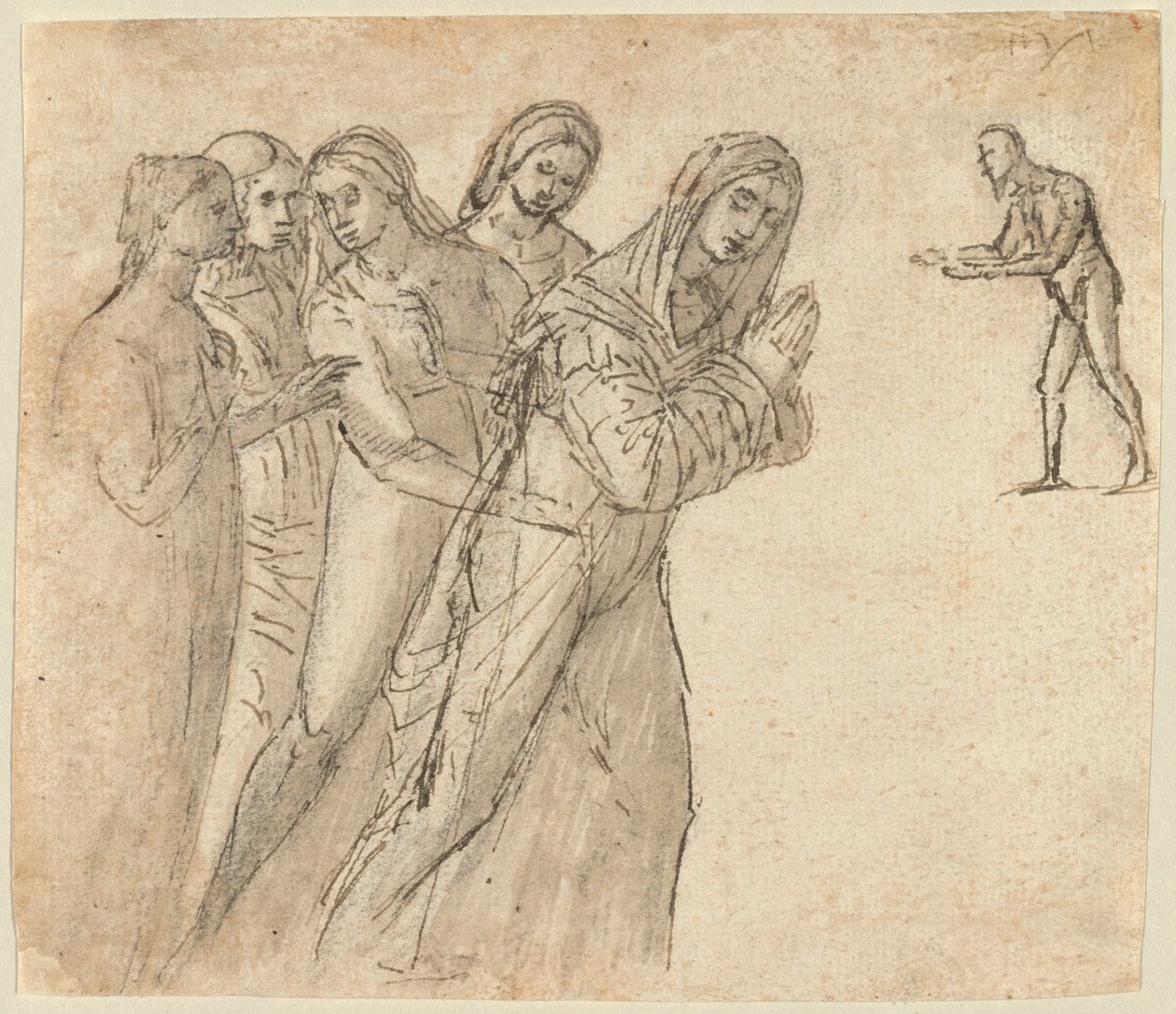 La Vergine e altre quattro donne da Vittore Carpaccio