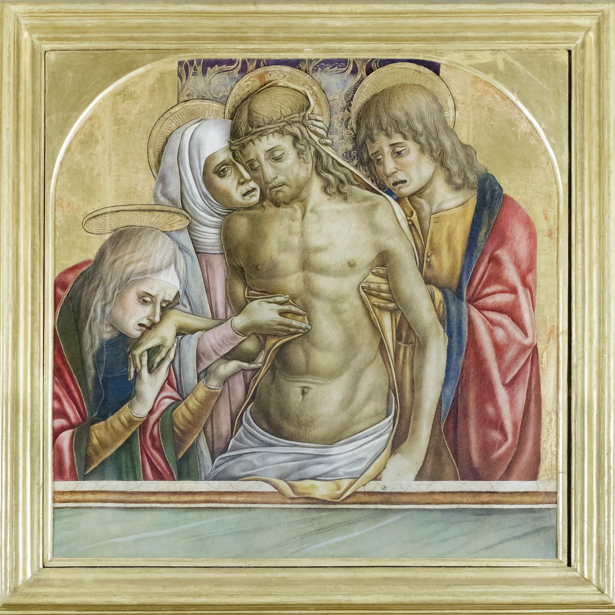 Pietà, cappella della famiglia Ricci da Vittore Crivelli