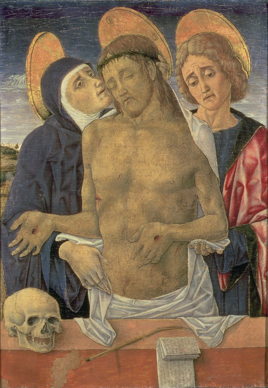 Pietà da Vittore Crivelli