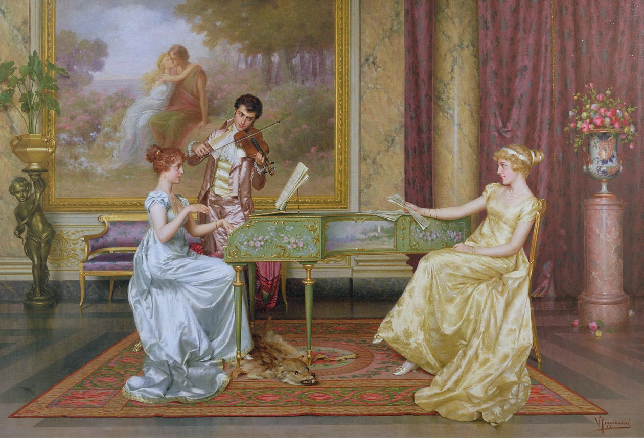 Il recital da Vittorio Reggianini