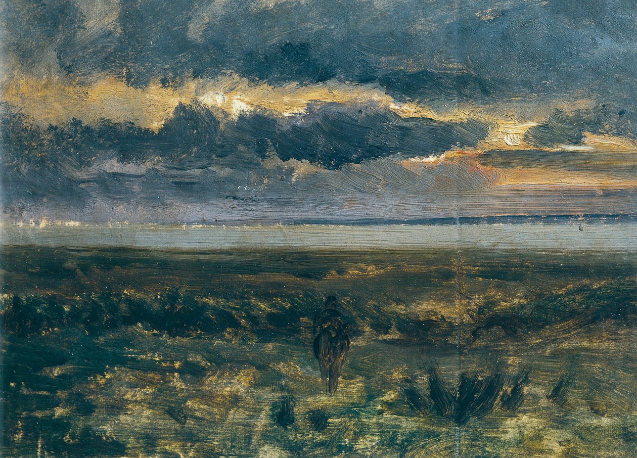 Tramonto sul mare da Vittorio Avondo
