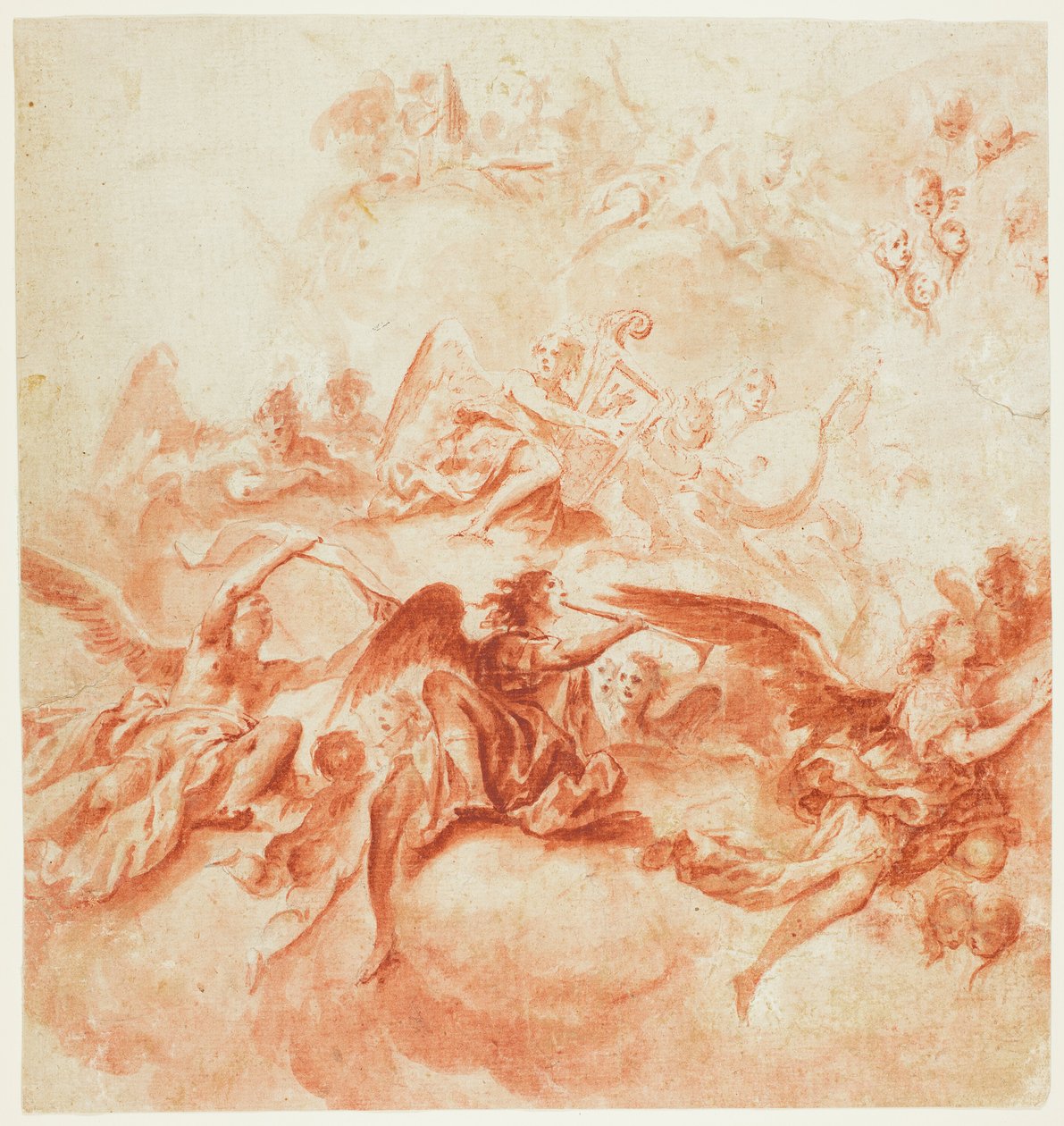 Angeli che fanno musica da Vittorio Maria Bigari
