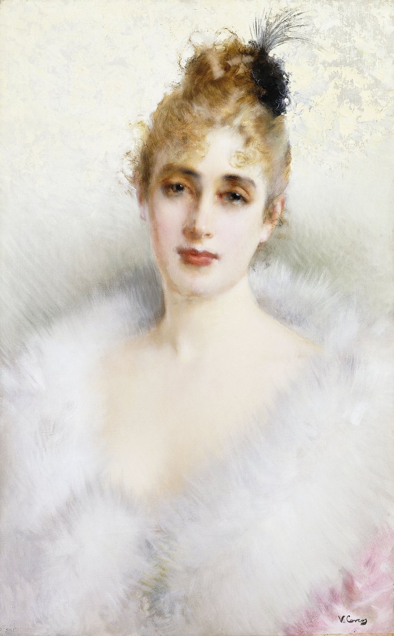 Pronta per il Ballo da Vittorio Matteo Corcos
