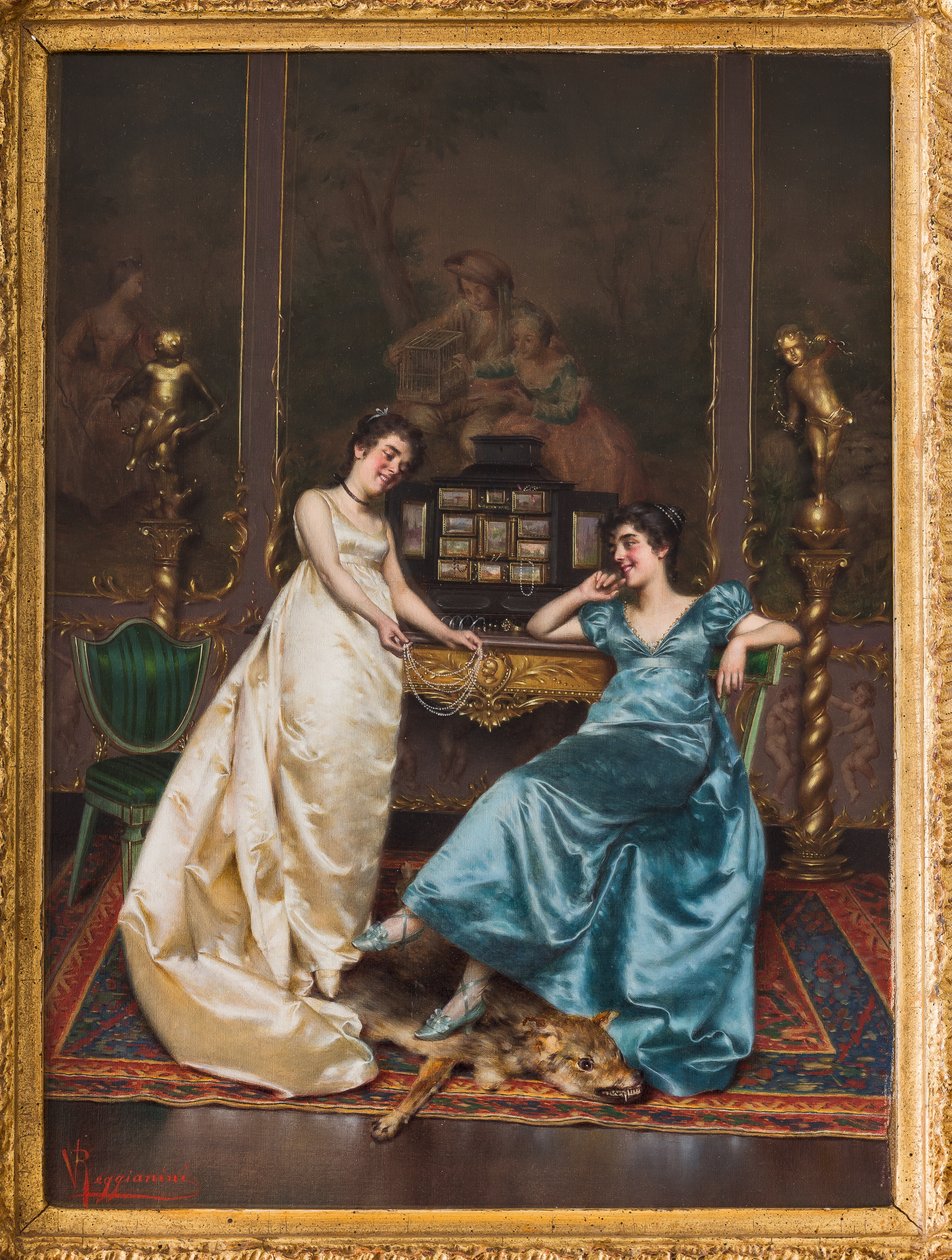 La collana di perle da Vittorio Reggianini