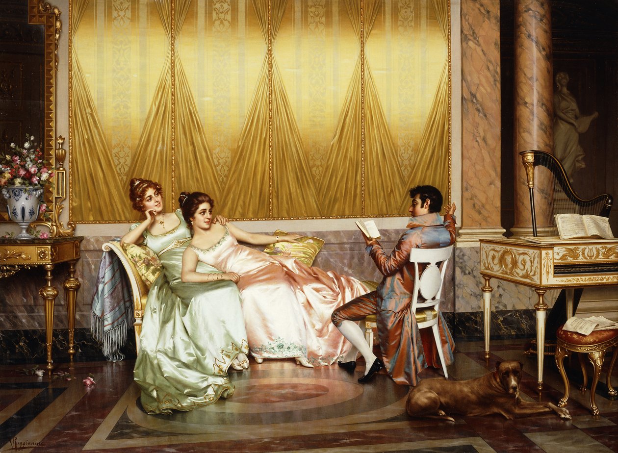 La Lettura di Poesie da Vittorio Reggianini