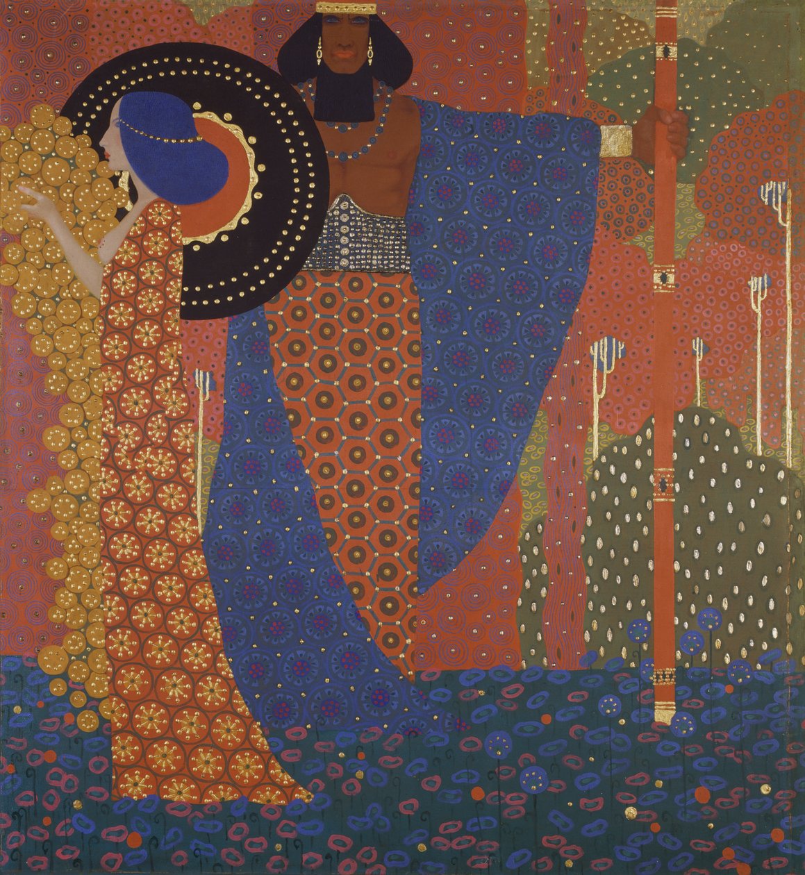 Principessa e guerriero da Vittorio Zecchin