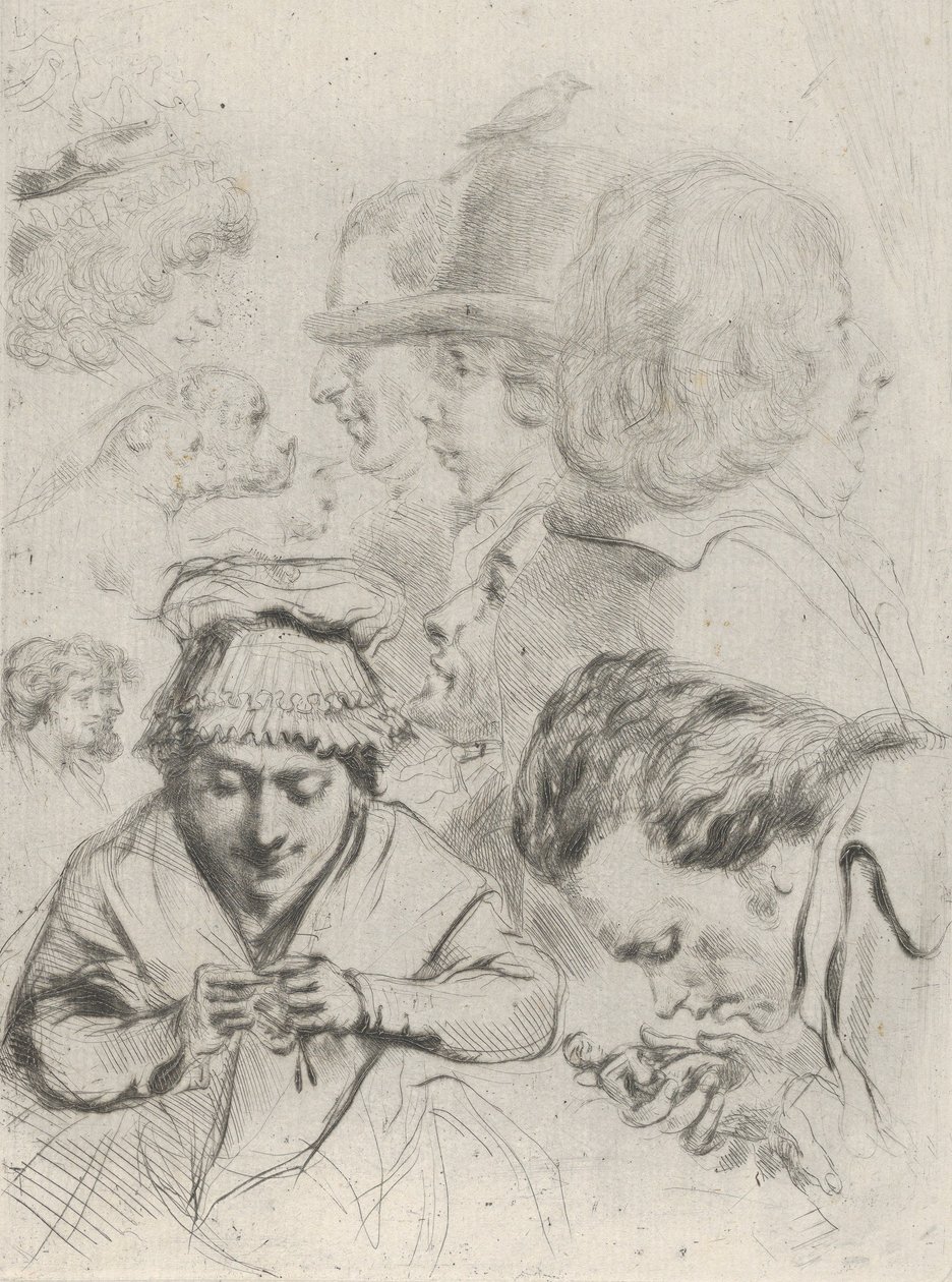 Le Citoyen Aubourg, Mme Aubourg e la loro famiglia da Vivant Denon