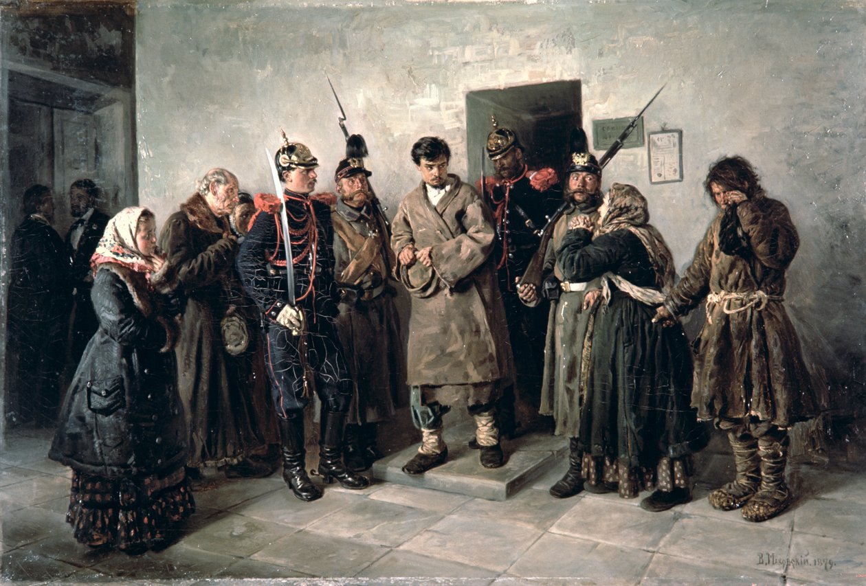 Il condannato, 1879 da Vladimir Egorovic Makovsky